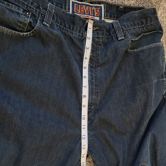 Levi's The Original Jeans Blue Denim Loose Straight 569 W40 L32 - Picture 5 of 13